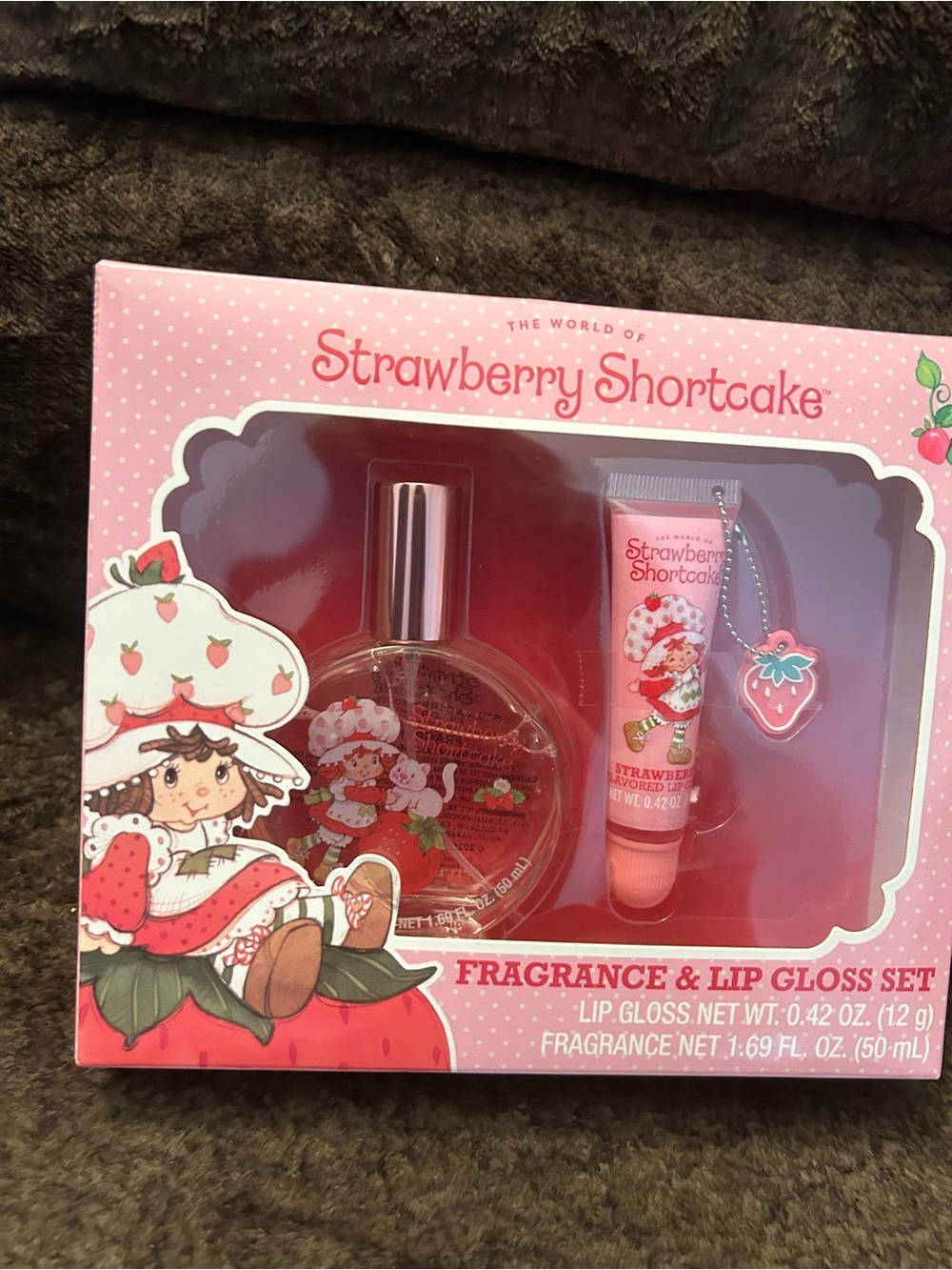 Strawberry Shortcake Fragrance and Lip Gloss Set